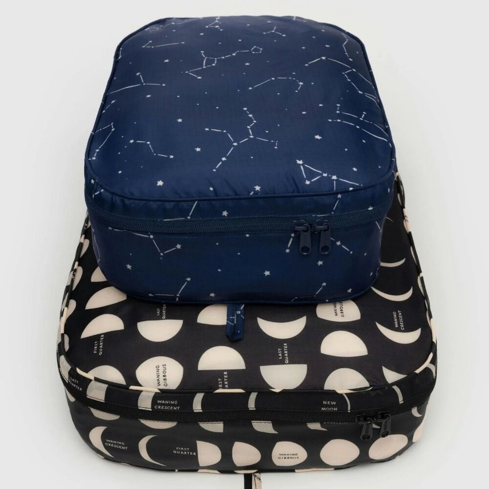 NWT Baggu Large Packing Cube Set - Night Sky
